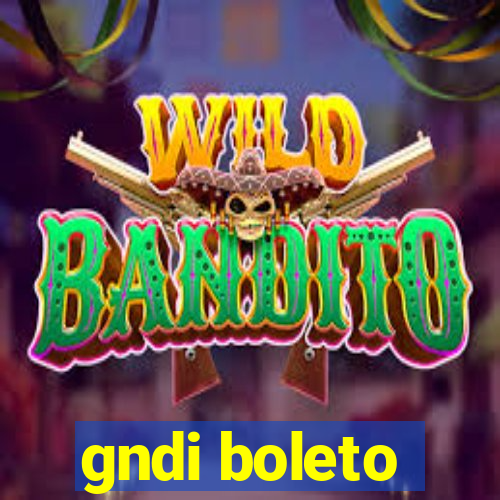 gndi boleto